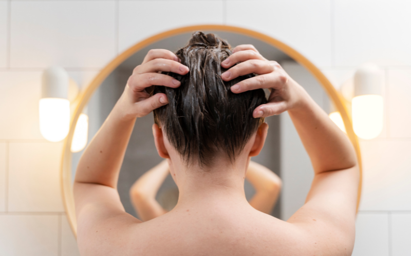 exfoliar cuero cabelludo